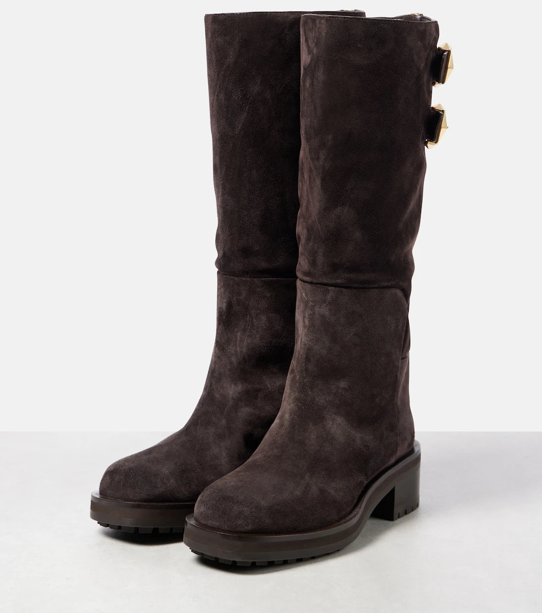 Jimmy Choo - Brooklyn Kb 50 suede knee-high boots