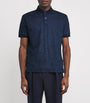 Paul Smith Cotton Leopard-Jacquard Polo Shirt