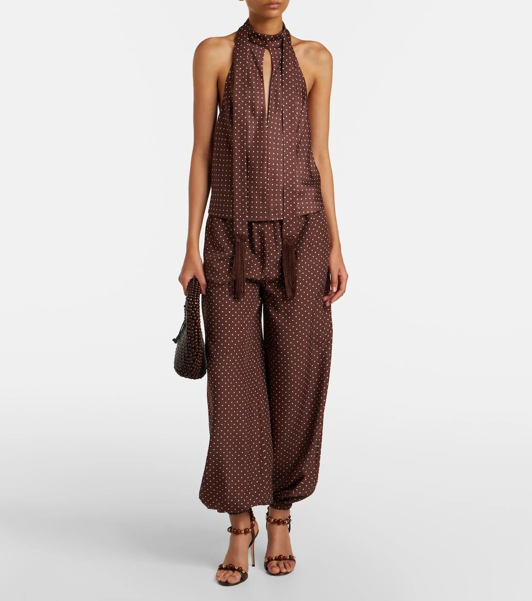 Posse - Evie polka-dot balloon pants