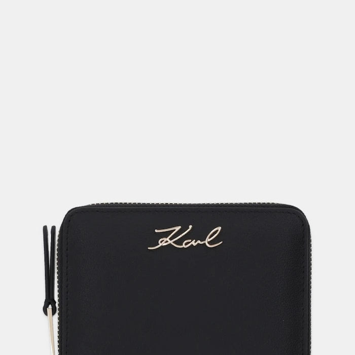 Кожен портфейл Karl Lagerfeld K/SIGNATURE