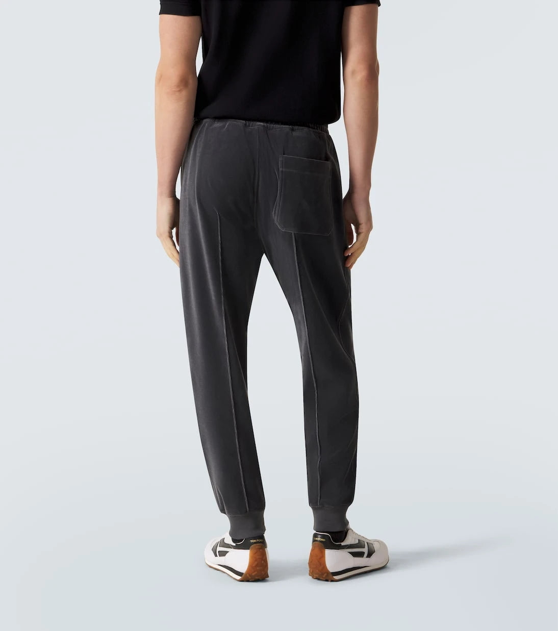 Tom Ford - Cotton-blend velour sweatpants
