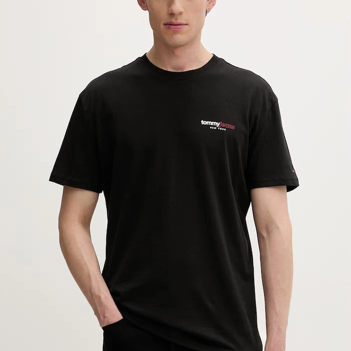 Tommy Jeans erkek pamuklu tişört