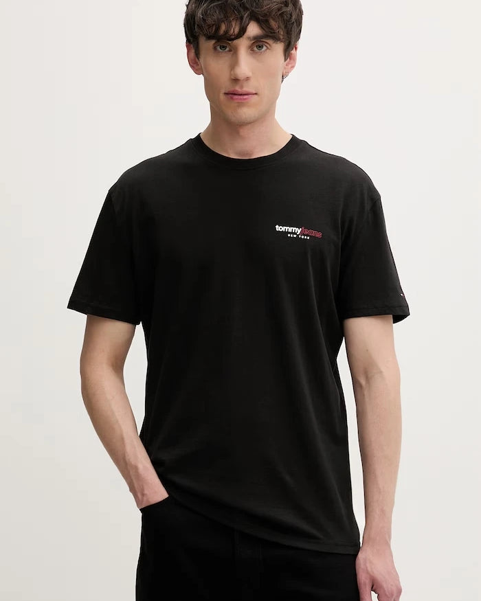 Tommy Jeans erkek pamuklu tişört