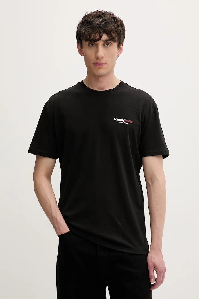 Tommy Jeans erkek pamuklu tişört