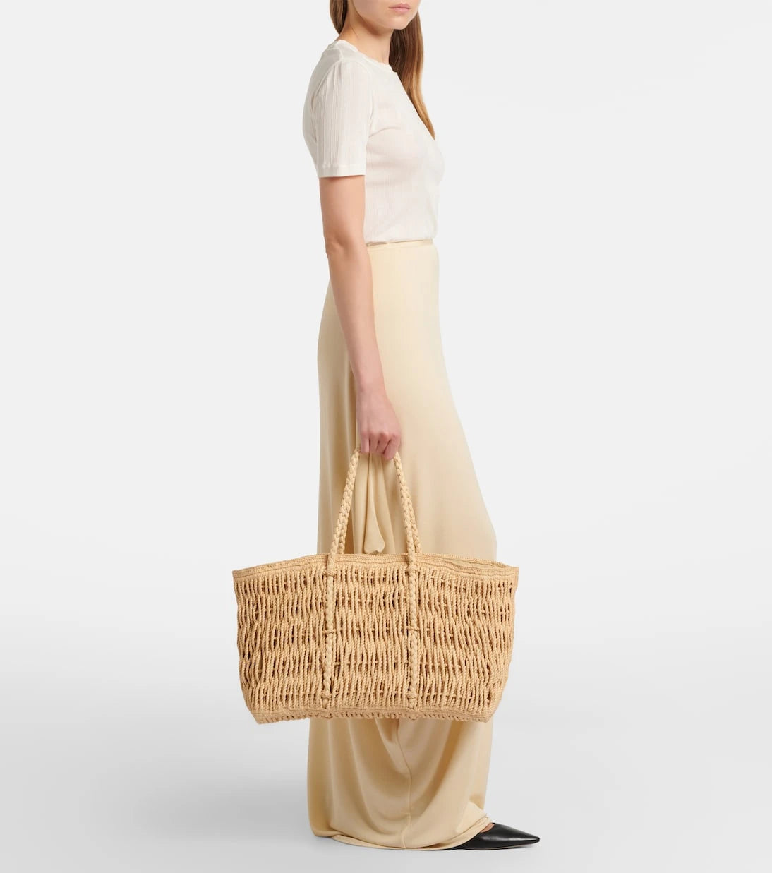 The Row - Georgica Large raffia tote bag