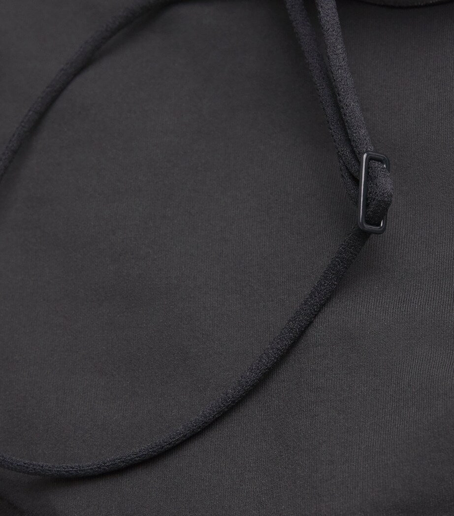 Skims Black Seamless Sculpt Strapless Shorts Bodysuit