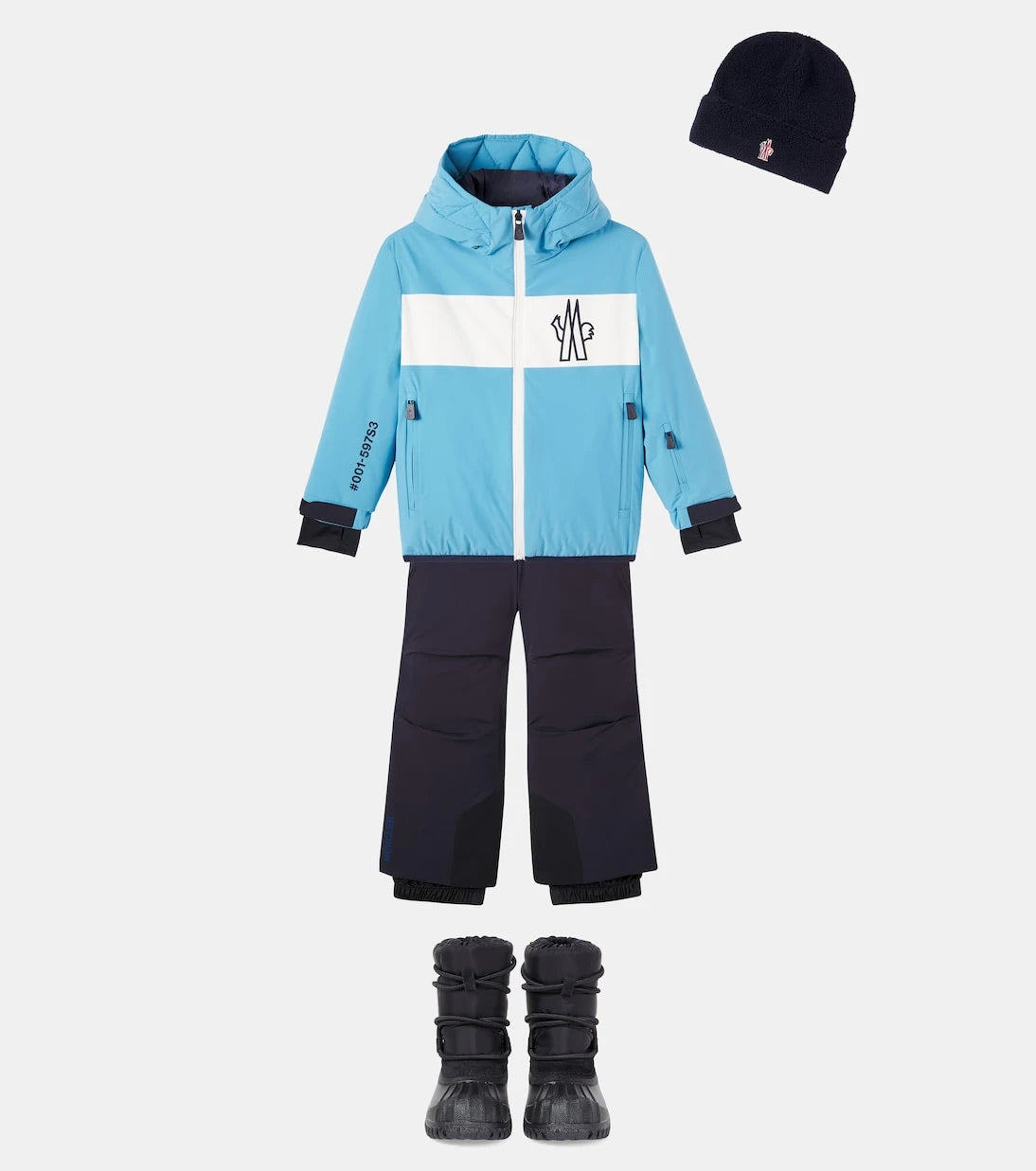Moncler Grenoble Enfant - Logo beanie