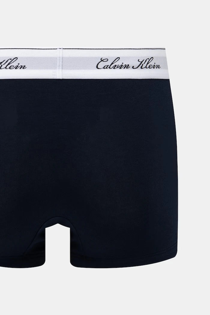 Calvin Klein Underwear erkek pamuklu elastan slip boxer 3'lü paket
