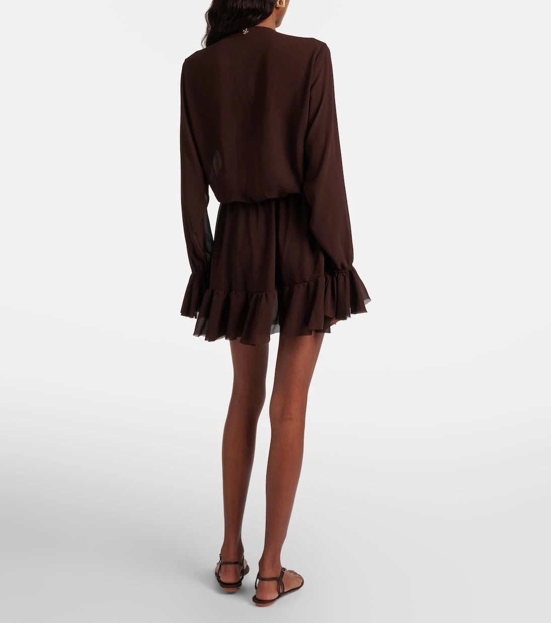 Bananhot - Bellen ruffled minidress