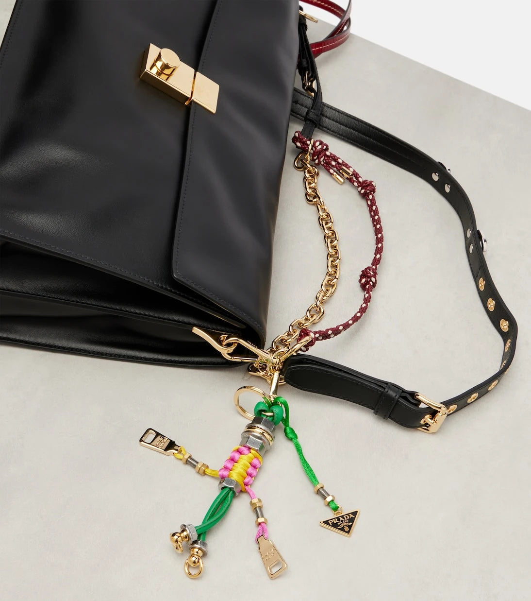Prada - Prada Soft Sound Large leather shoulder bag