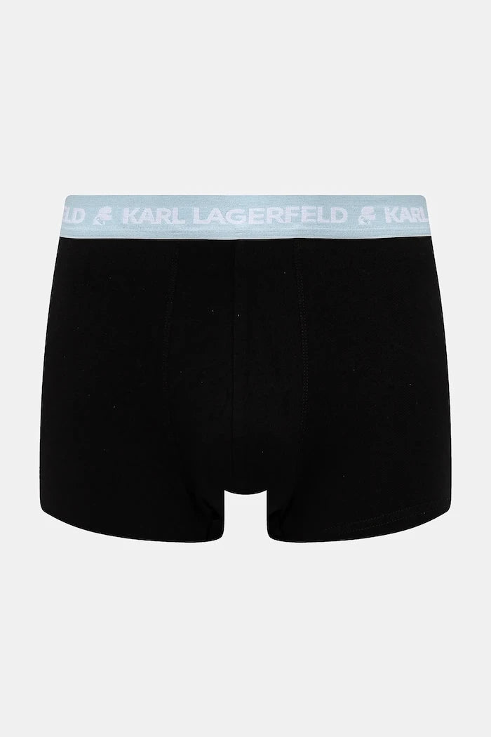 Karl Lagerfeld erkek pamuk ve elastan boxer 3'lü