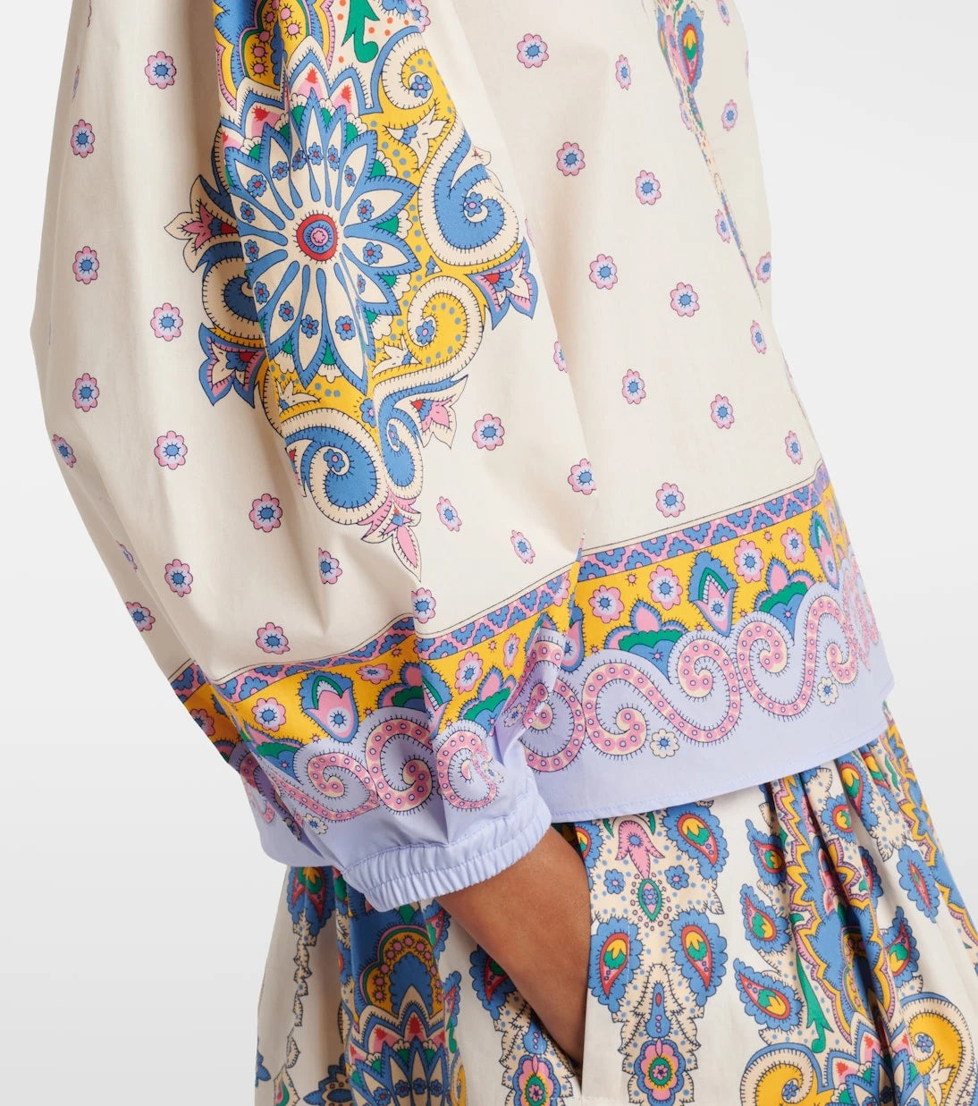Etro - Baskılı pamuk üst