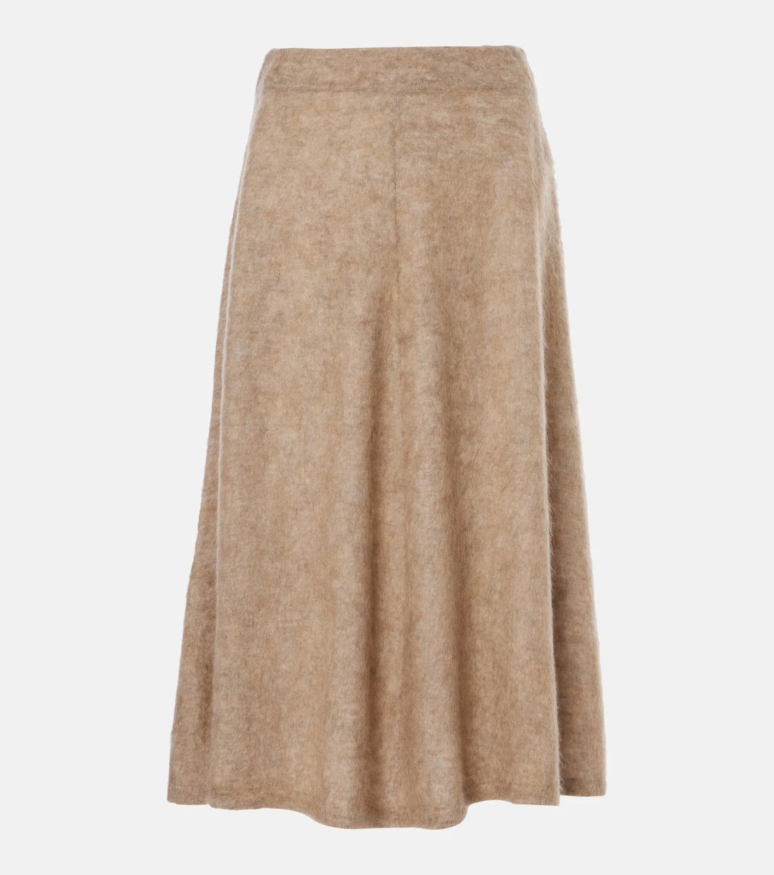 Brunello Cucinelli - Wool and cashmere-blend midi skirt