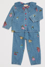 Denim Sequin-Detail Shirt (12 Months-4 Years)