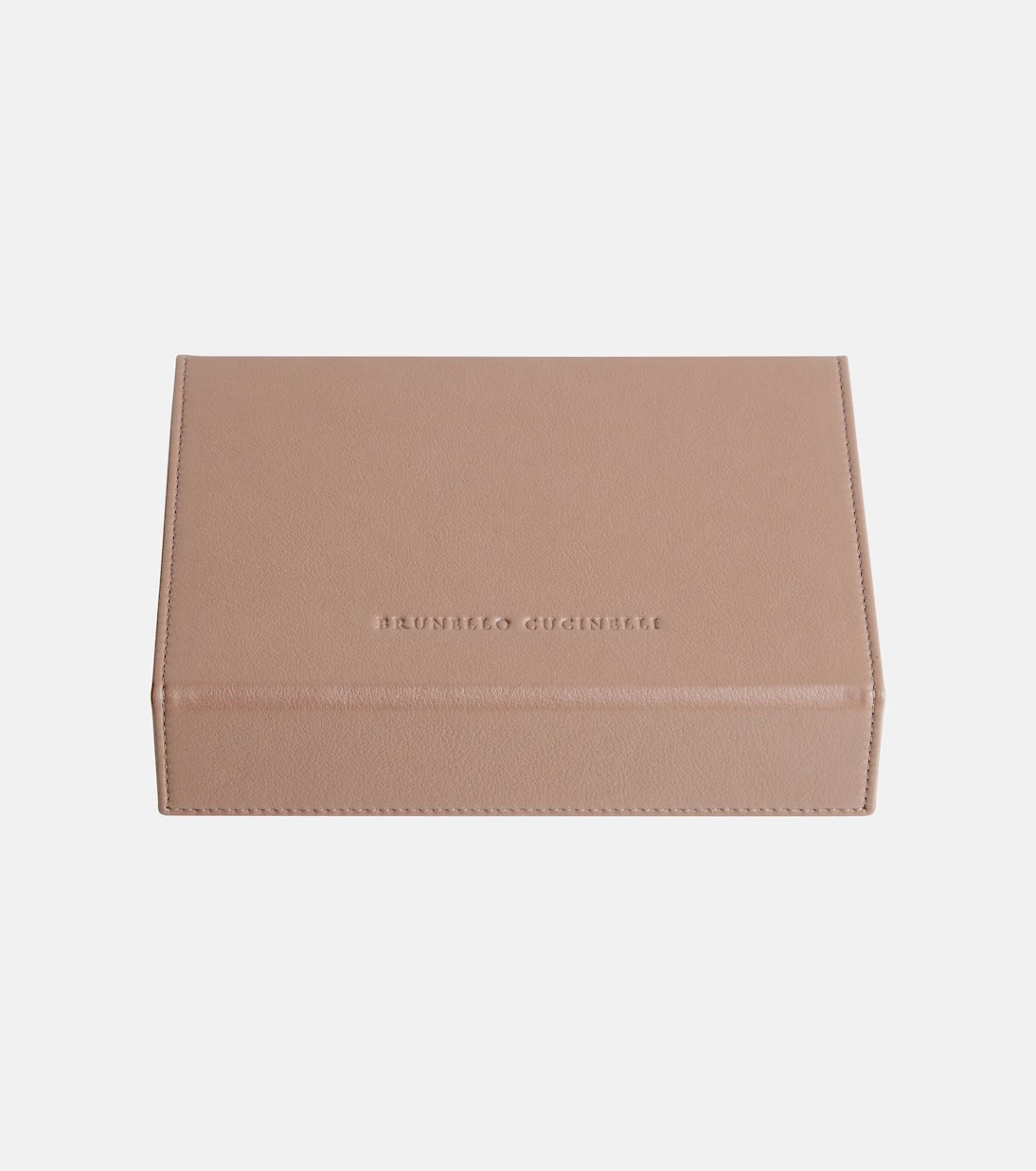 Brunello Cucinelli - Leather playing card set and case