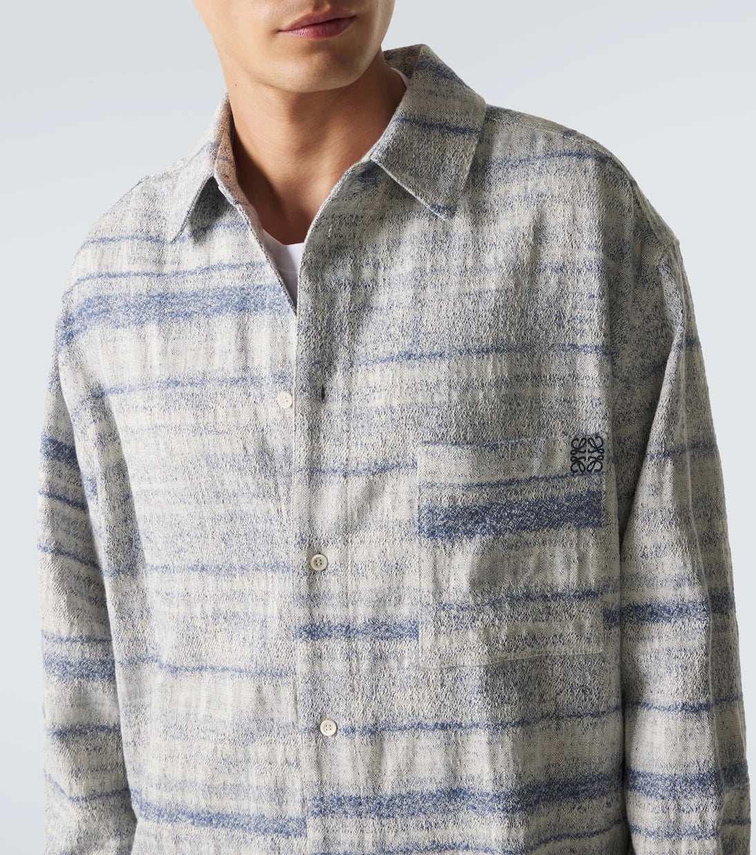 Loewe - Paula's Ibiza denim jacquard shirt