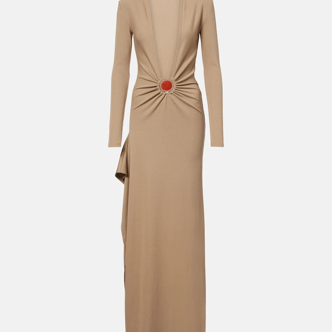 Christopher Esber - Mineral Stone embellished jersey maxi dress