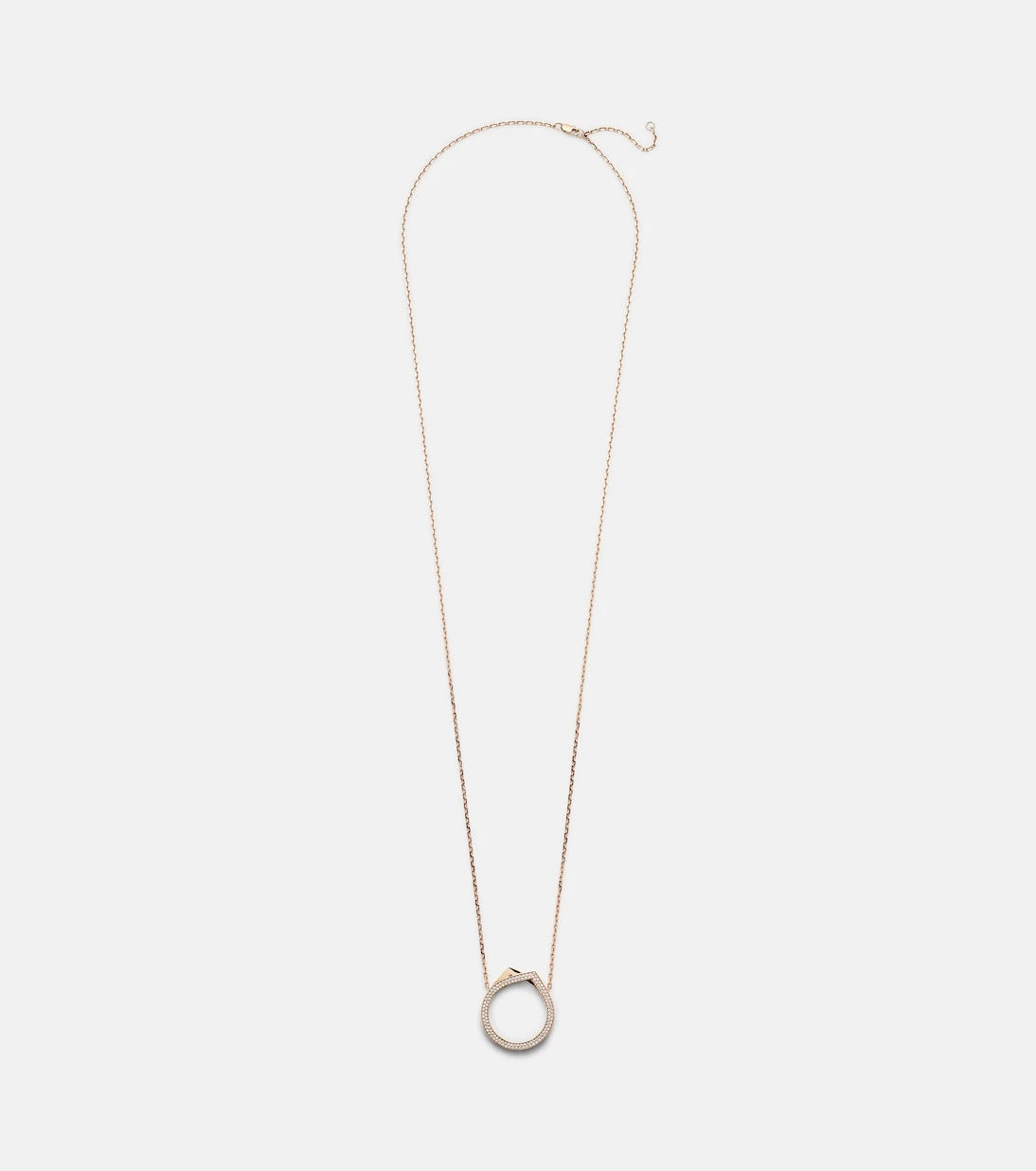 Repossi - Antifer 18kt rose gold necklace with diamonds