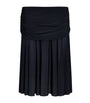 Skims Black Milky Sheer Midi Skirt