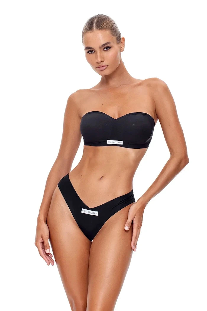 GOD SAVE QUEENS бразилиyen tipi kadın SECOND SKIN PANTY CHEEKY