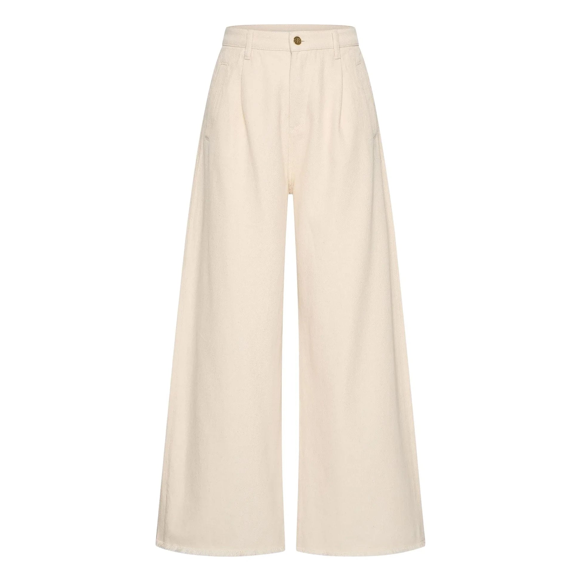By Bar - Lux Grain Organic Cotton Jeans | Off white