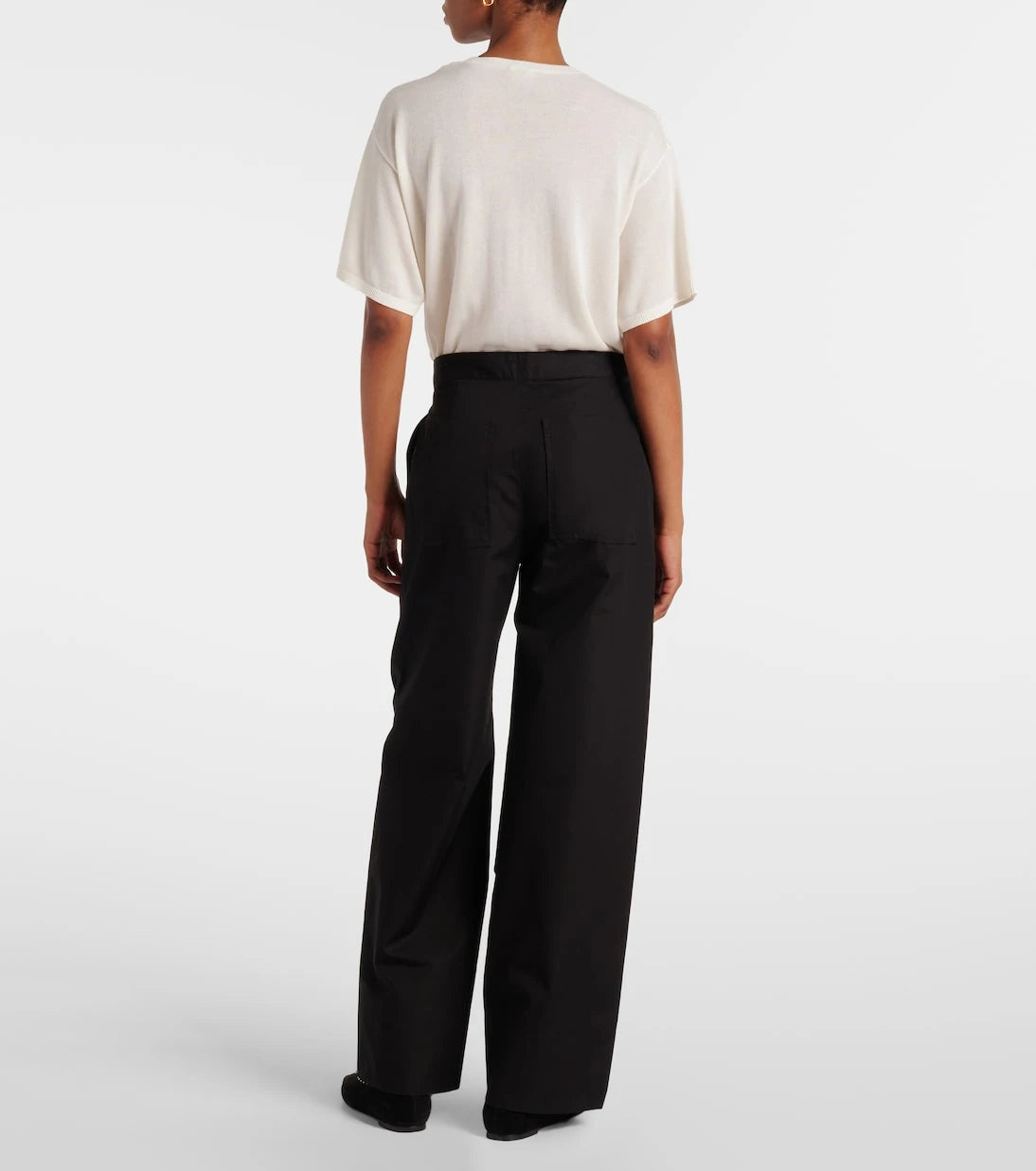 Toteme - Wide-leg cotton pants
