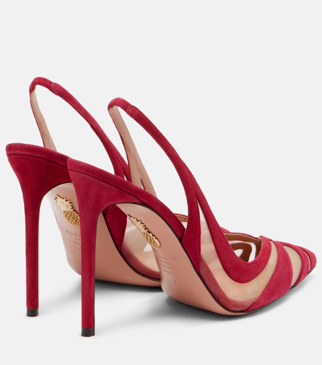Aquazzura - Lune Sling 105 slingback pumps