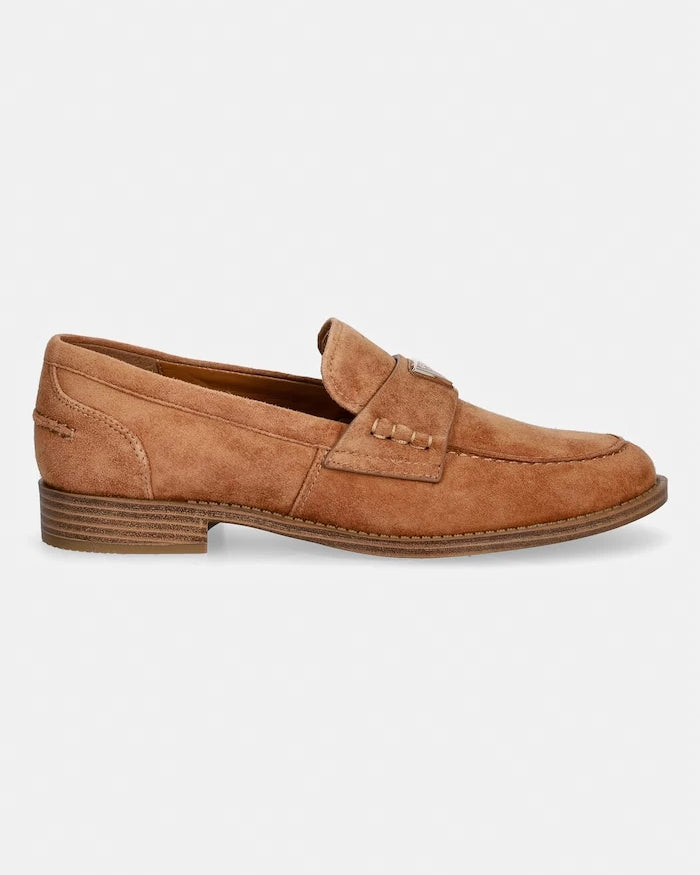 Guess мокасини дамски от велур BELISO