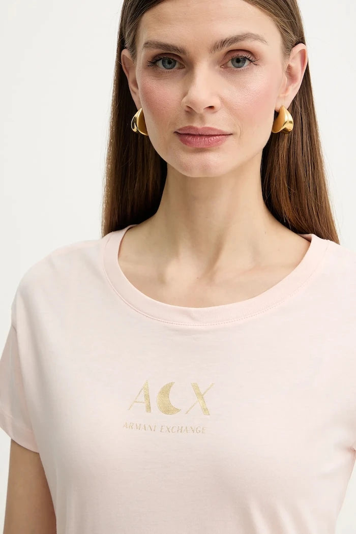 Памучна тениска Armani Exchange