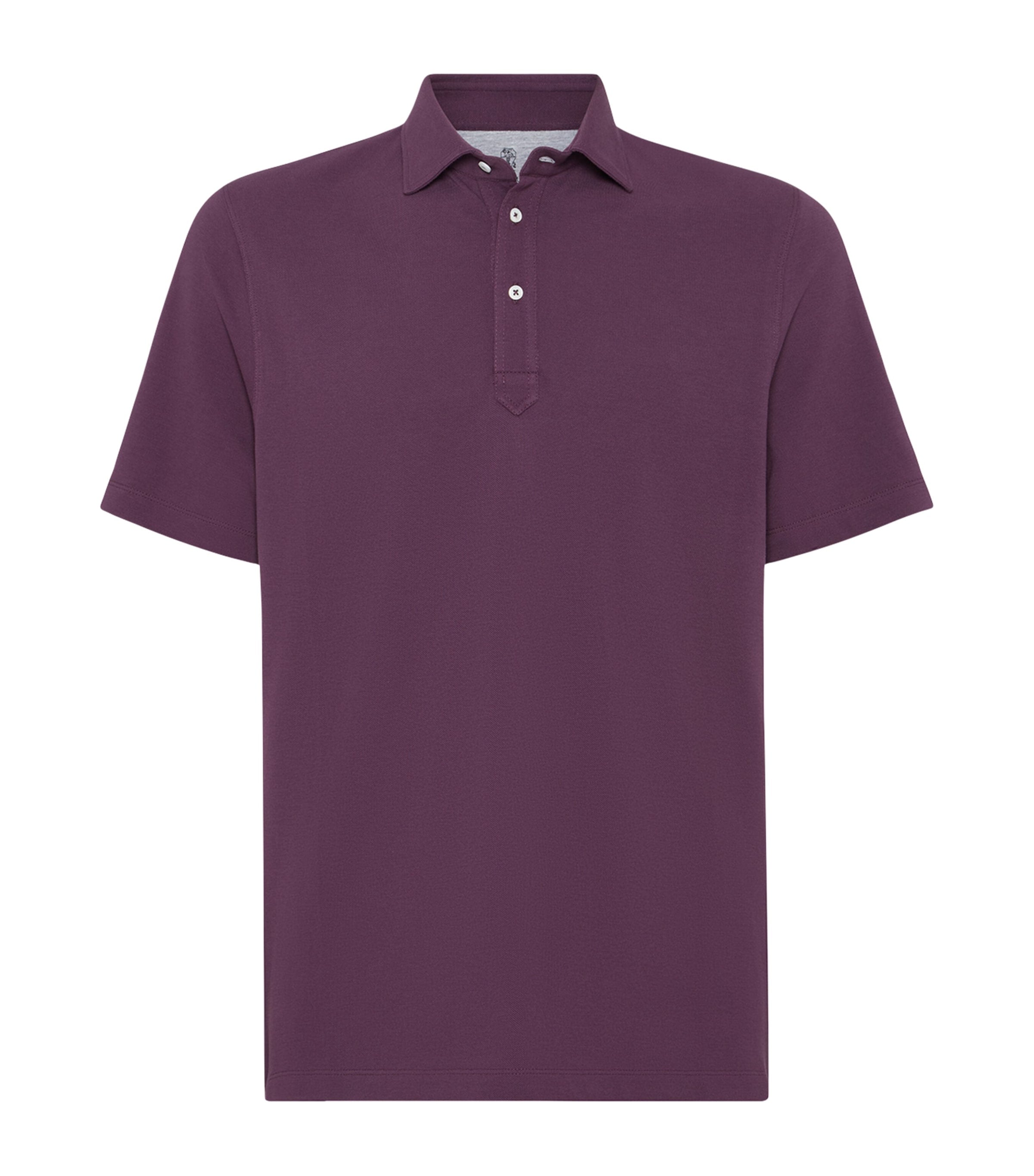 Brunello Cucinelli Cotton Piqué Polo Shirt