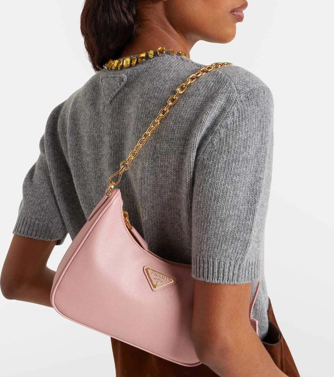 Prada - Prada Re-Edition Mini leather shoulder bag