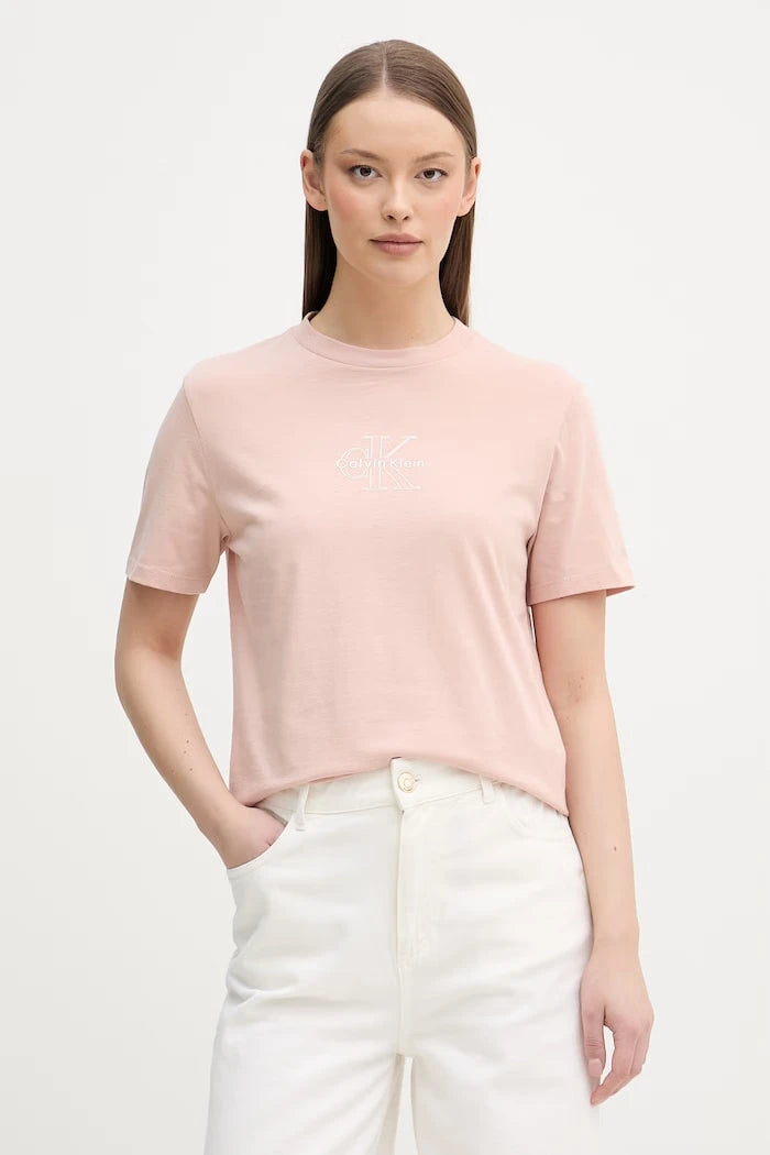 Calvin Klein Jeans тениска дамска от памук