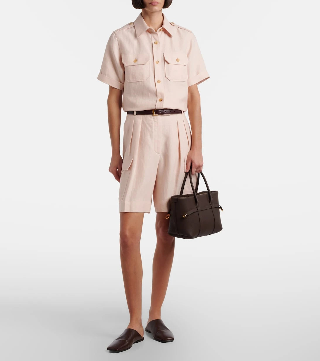 Loro Piana - Ghiera Small leather shopper