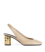 Givenchy Leather Tape Slingback Pumps 65