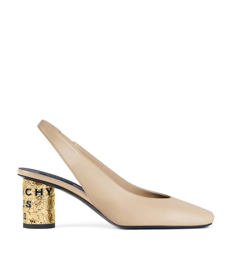 Givenchy Leather Tape Slingback Pumps 65