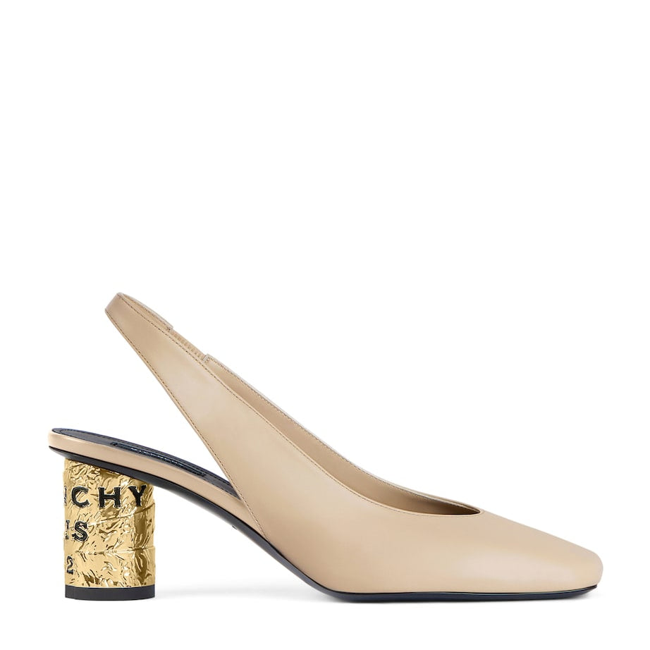 Givenchy Leather Tape Slingback Pumps 65