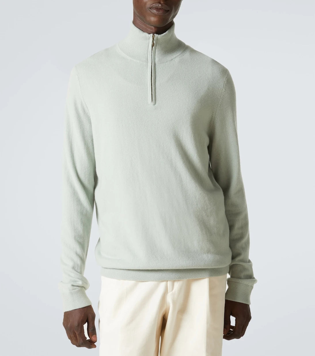 Le Kasha - Dared cashmere half-zip sweater