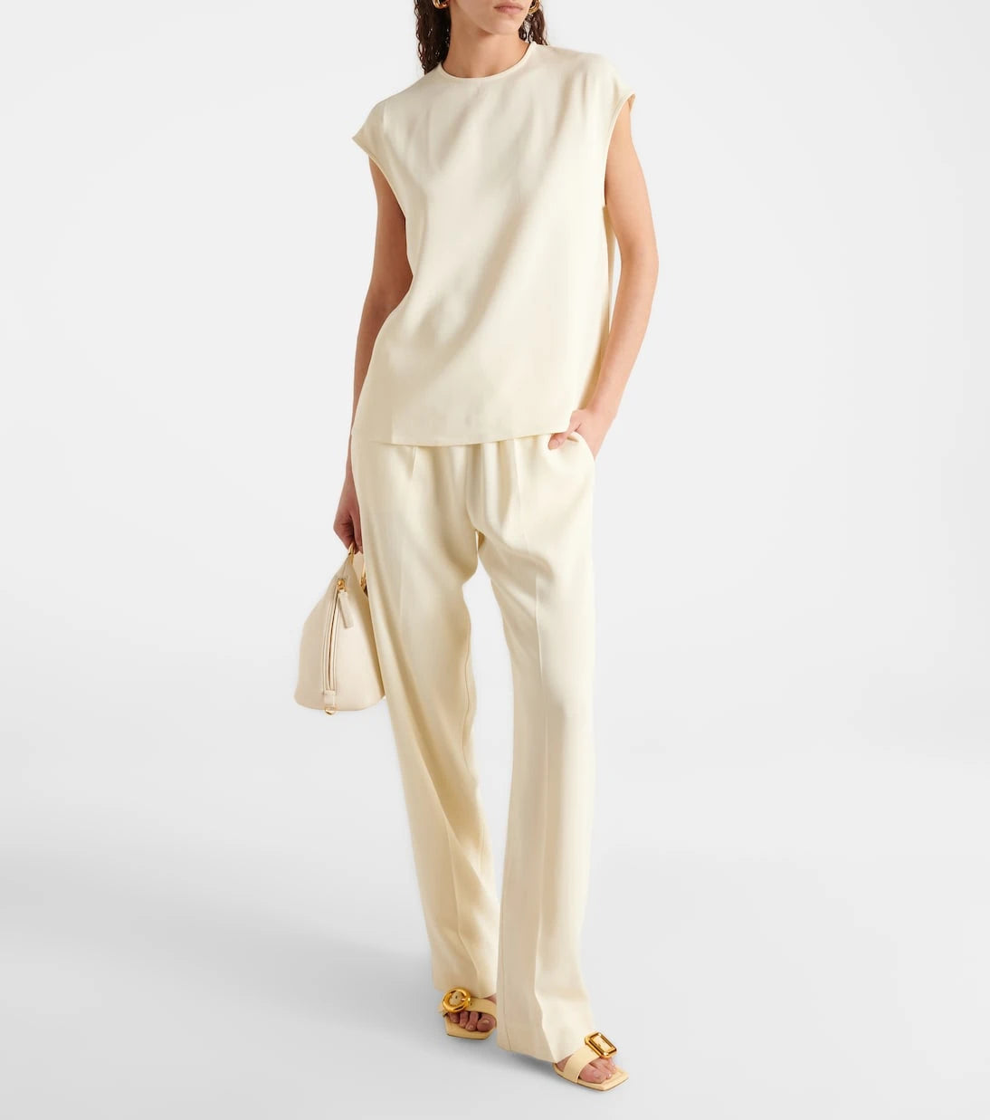 Asceno - Dasha crêpe top