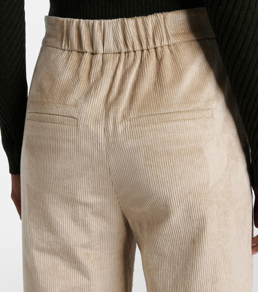 Veronica Beard - Grigore cotton-blend corduroy wide-leg pants