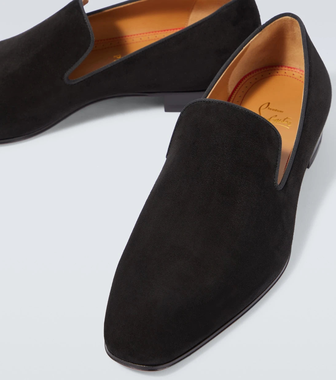Christian Louboutin - Dandelion suede loafers