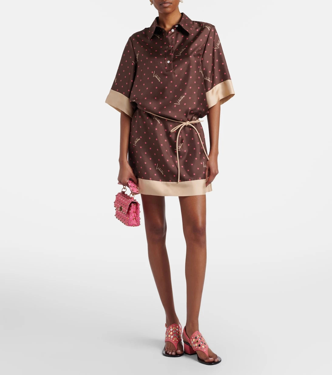 Valentino Garavani - Resort studded suede thong sandals