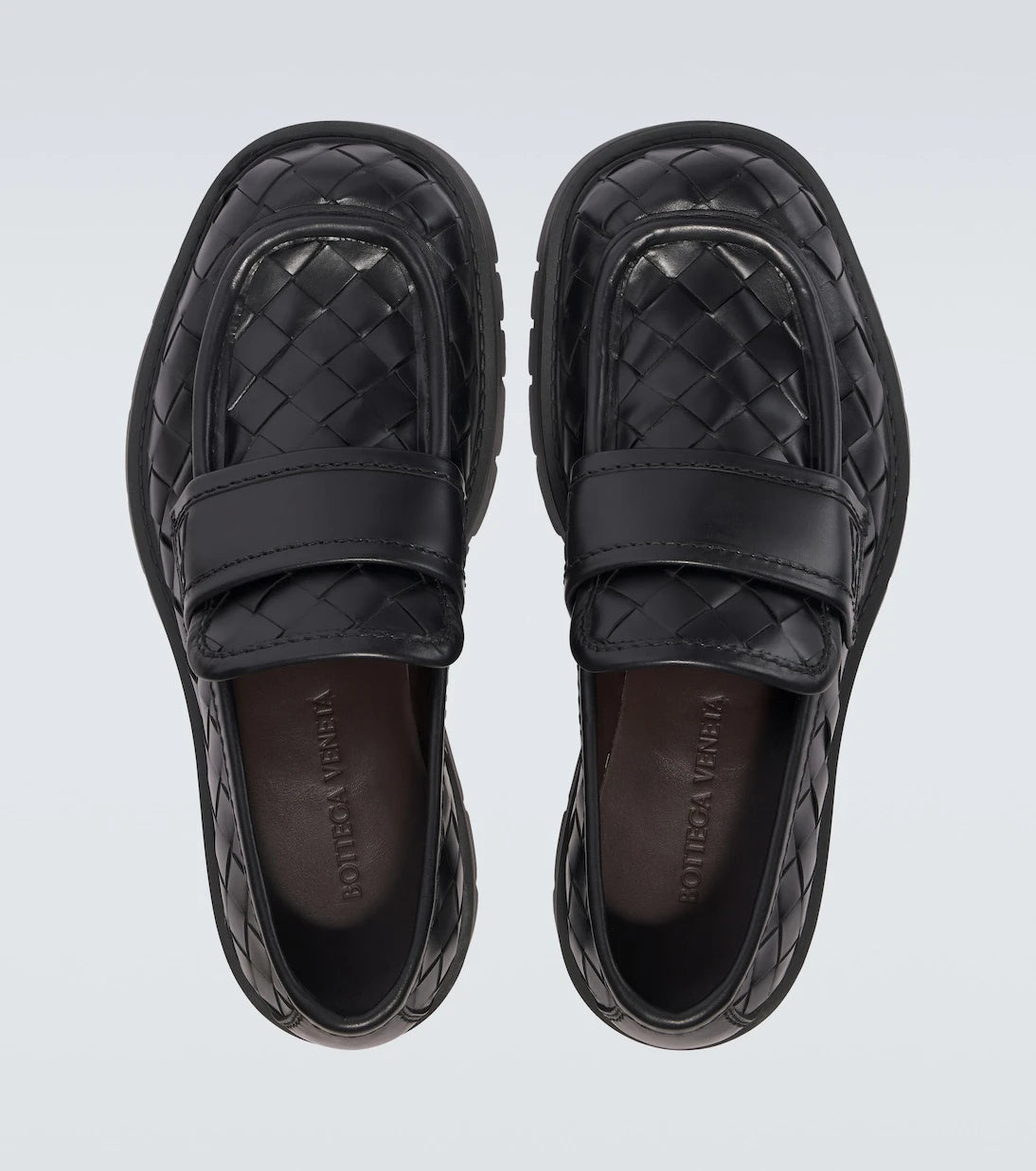 Bottega Veneta - Haddock Intrecciato leather loafers