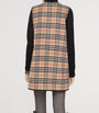 Burberry Beige Wool-Cashmere Check Gilet