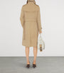 Gabardine Long Kensington Heritage Trench Coat HONEY
