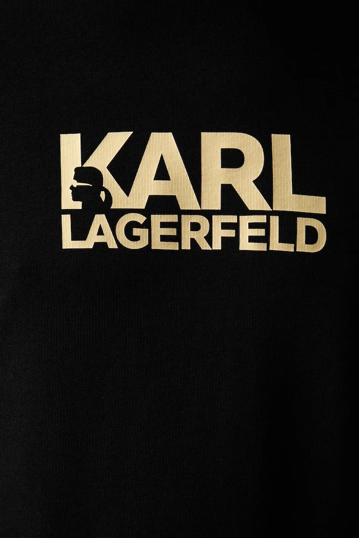 Karl Lagerfeld erkek pamuklu sweatshirt