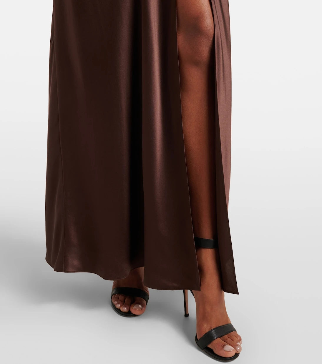 SIR - فستان أليسيا ماكسي من الجيرسيه والستان