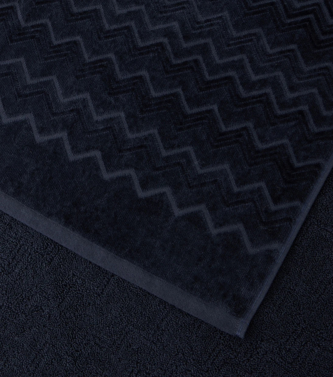 Missoni - Chalk Zigzag cotton terry bath sheet