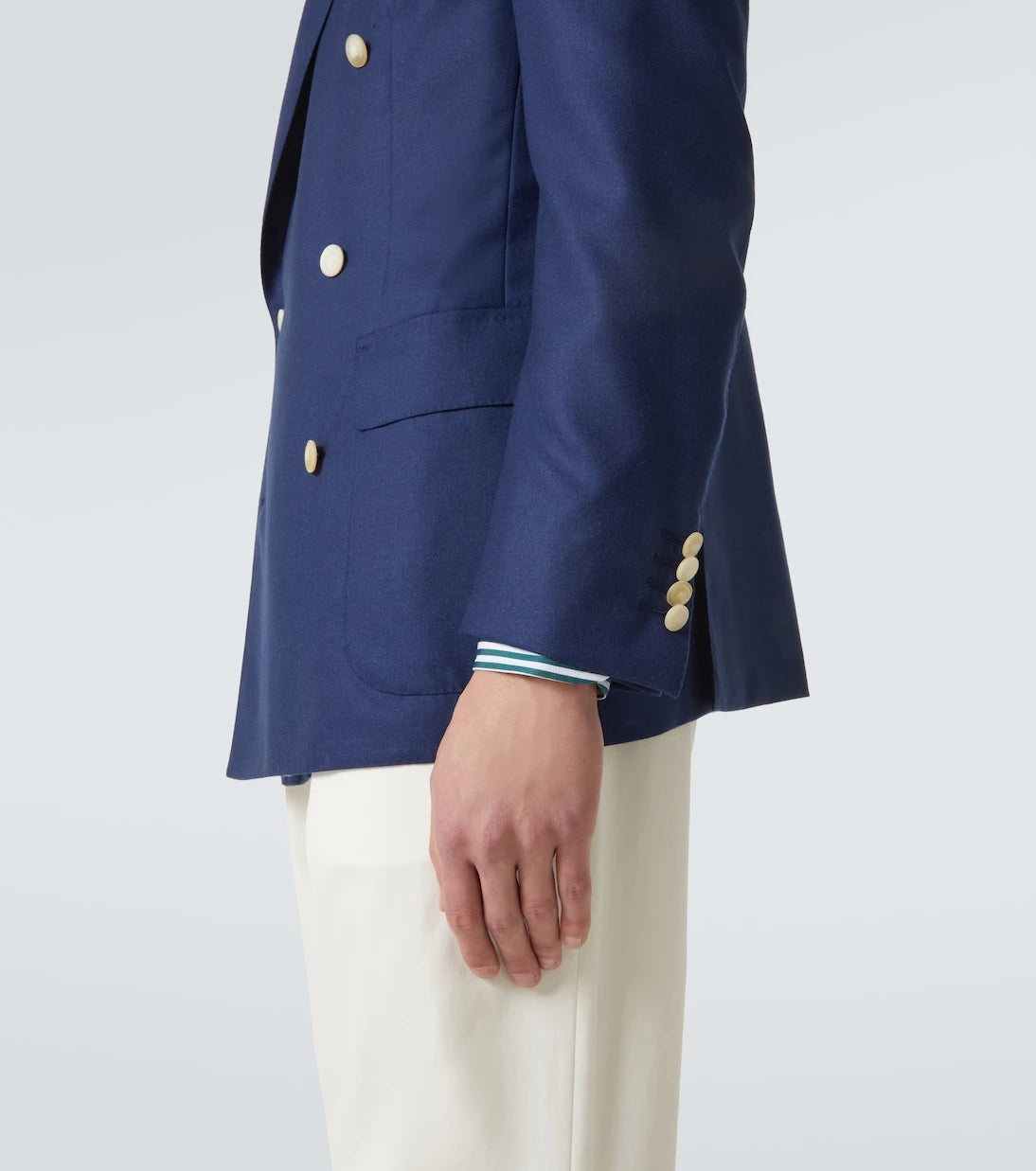 Dunhill - Double-breasted cashmere blazer