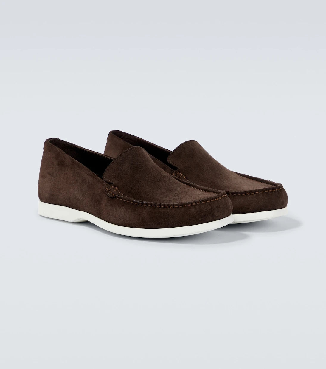 Manolo Blahnik - Monaco suede loafers