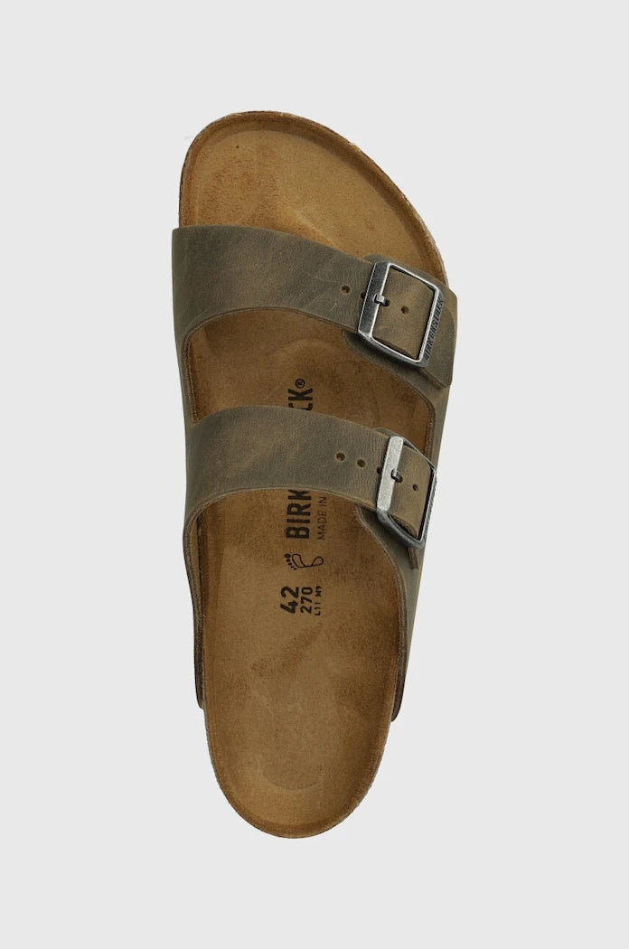 Чехли от набук Birkenstock Arizona